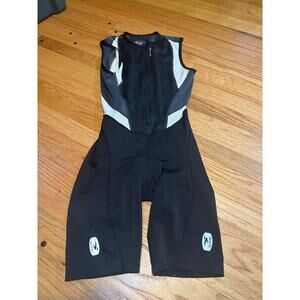 SUGOI Turbo Tri Triathlon Suit Cycling Mens M Shorts Skin Suit Race